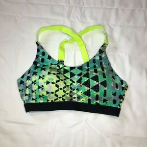 Green Sports Bra